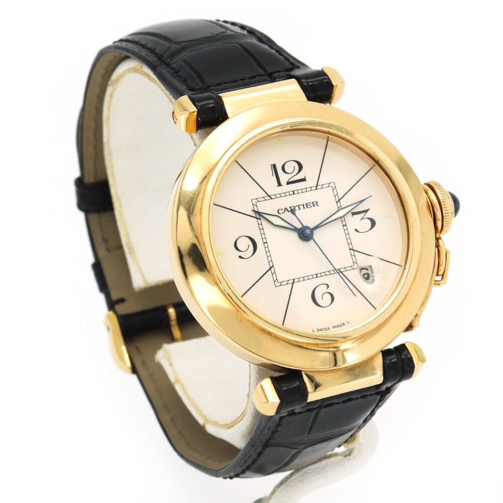 Cartier Watch Pasha 18K Yellow Gold 38mm Automatic 1992 - Picture 3 of 8